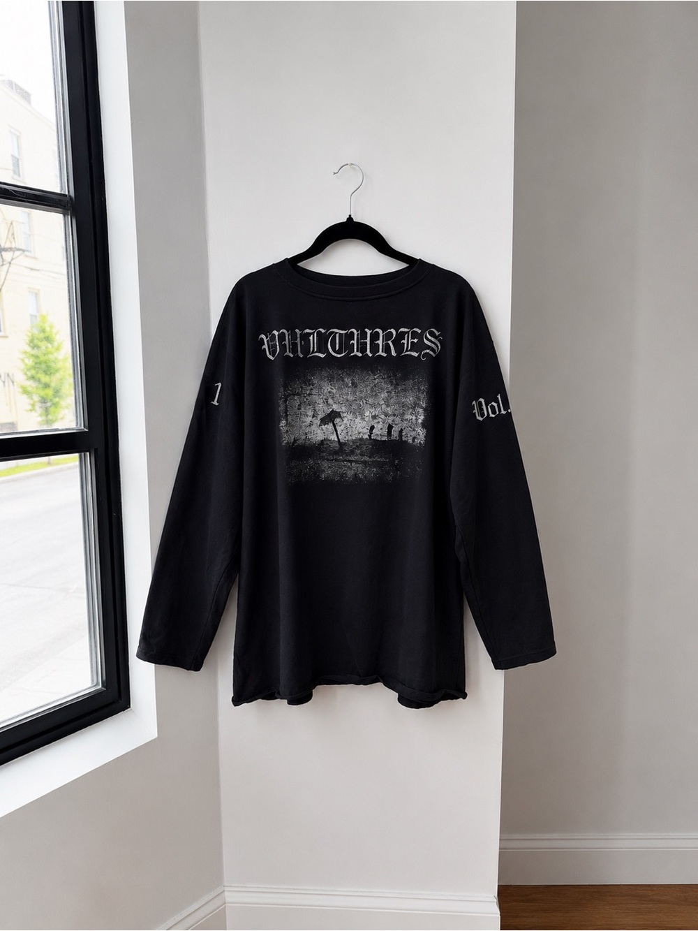 YZY Black Vultures Tee - Size 3 - Limited Edition